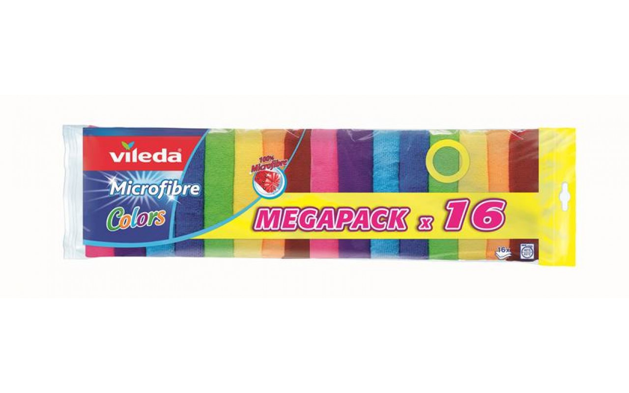 Vileda Farben Megapack 16 Mikrofasertücher
