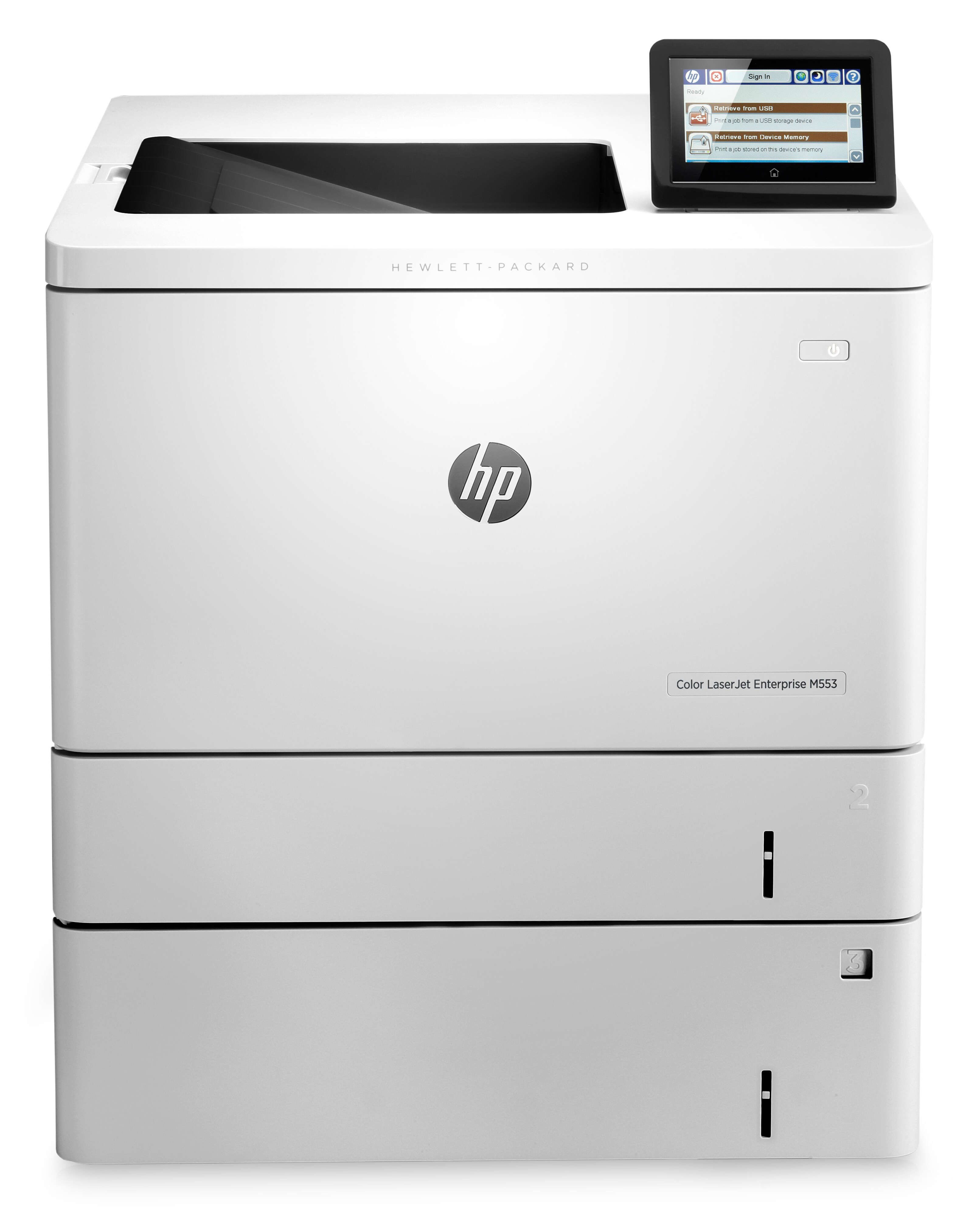 HP LaserJet Enterprise Farbe M553X Laser Wifi Beschädigte Verpackung
